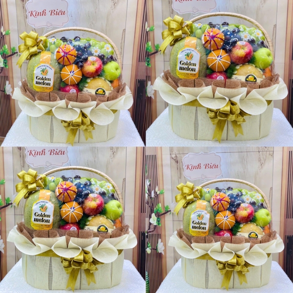 lẵng trái cây Long Xuyên